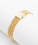 Bracciale EXTRA DRY 1 CM in Argento 925 bagno oro Giallo 18 Kt.