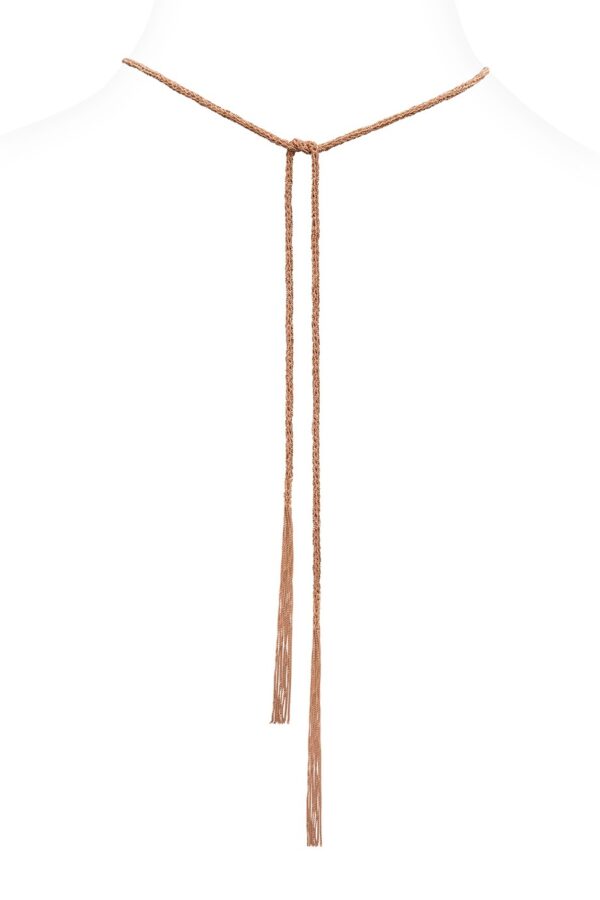 Collana MILLESIMATO DOC in Argento 925 bagno oro Rosa 14Kt.