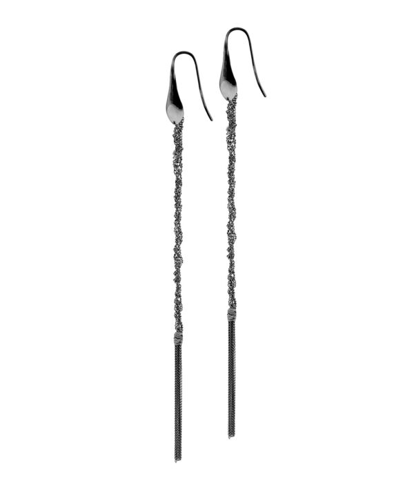 Orecchini PERLAGE in Argento 925 bagno Rutenio