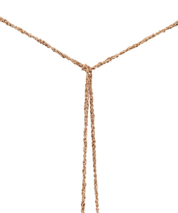 Collana MILLESIMATO in Argento 925 bagno oro Rosa 14Kt.
