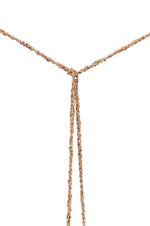 Collana MILLESIMATO in Argento 925 bagno oro Rosa 14Kt.