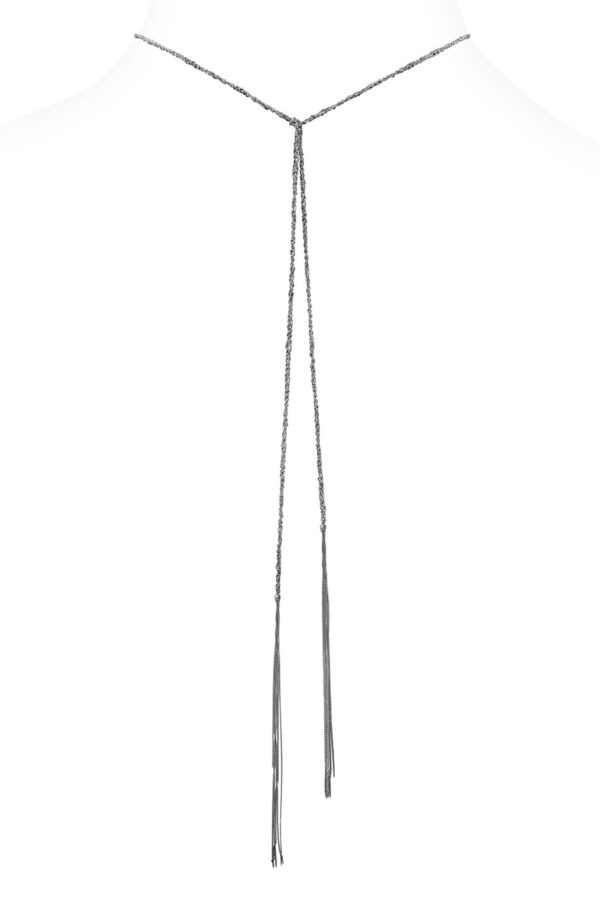 Collana MILLESIMATO in Argento 925 bagno Rutenio