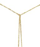 Collana MILLESIMATO in Argento 925 bagno oro Giallo 18Kt.