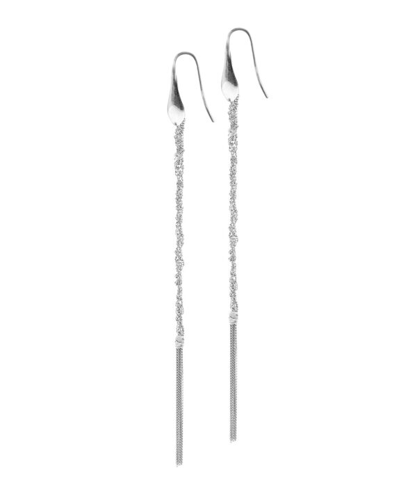 Orecchini PERLAGE in Argento 925 Rodiato.